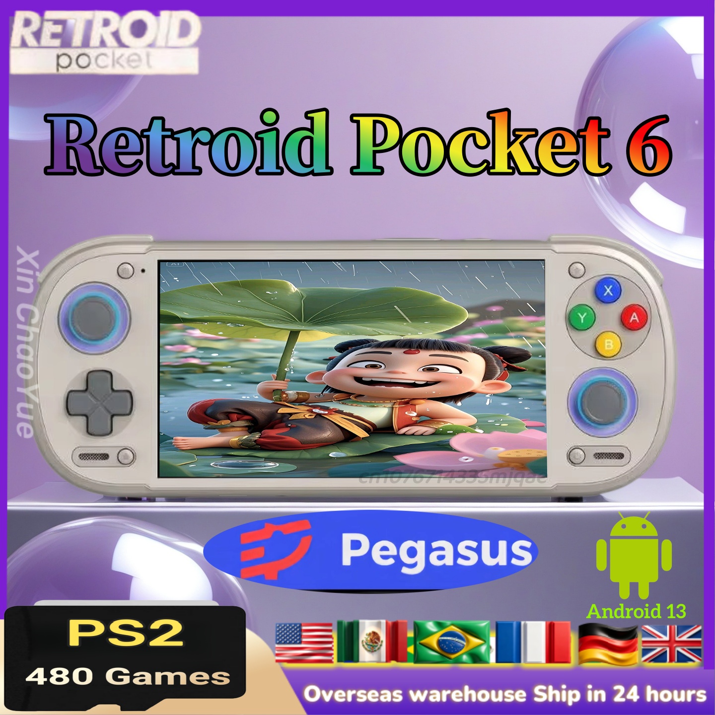 Arcade Vibes - Retroid Pocket 6 RP6 12g 256G