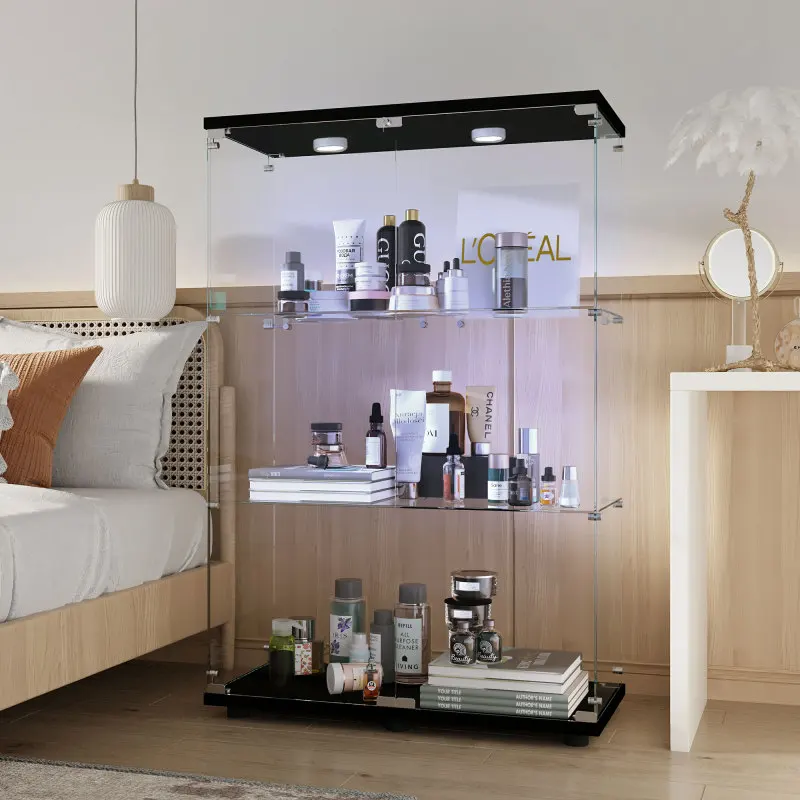 Glass Cabinet Display - Tempered Glass Display Cabinet,Wine Cabinet,storage Cabinet,File