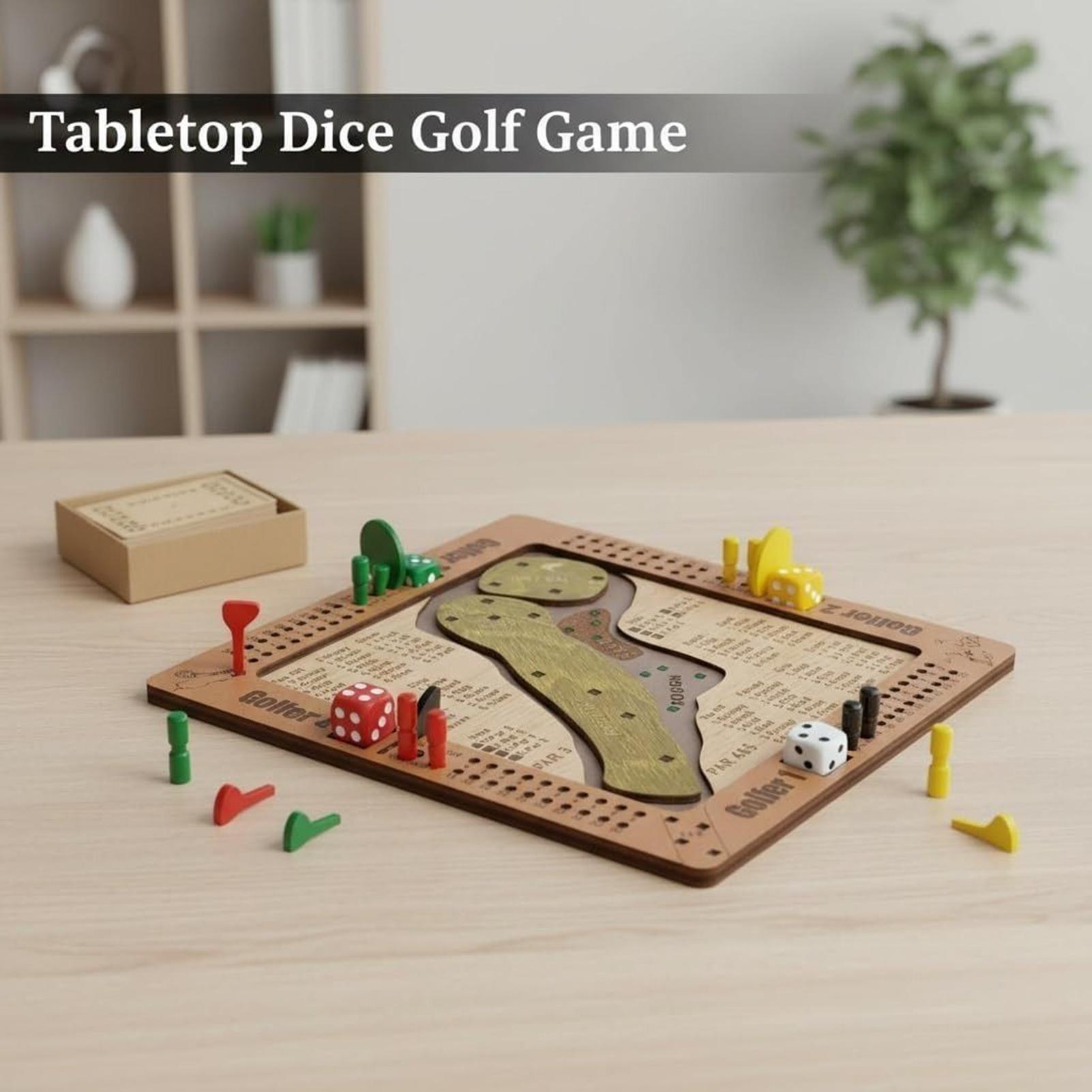 Golf Dice Game Wooden Challeng - Pinball Machine avis et prix