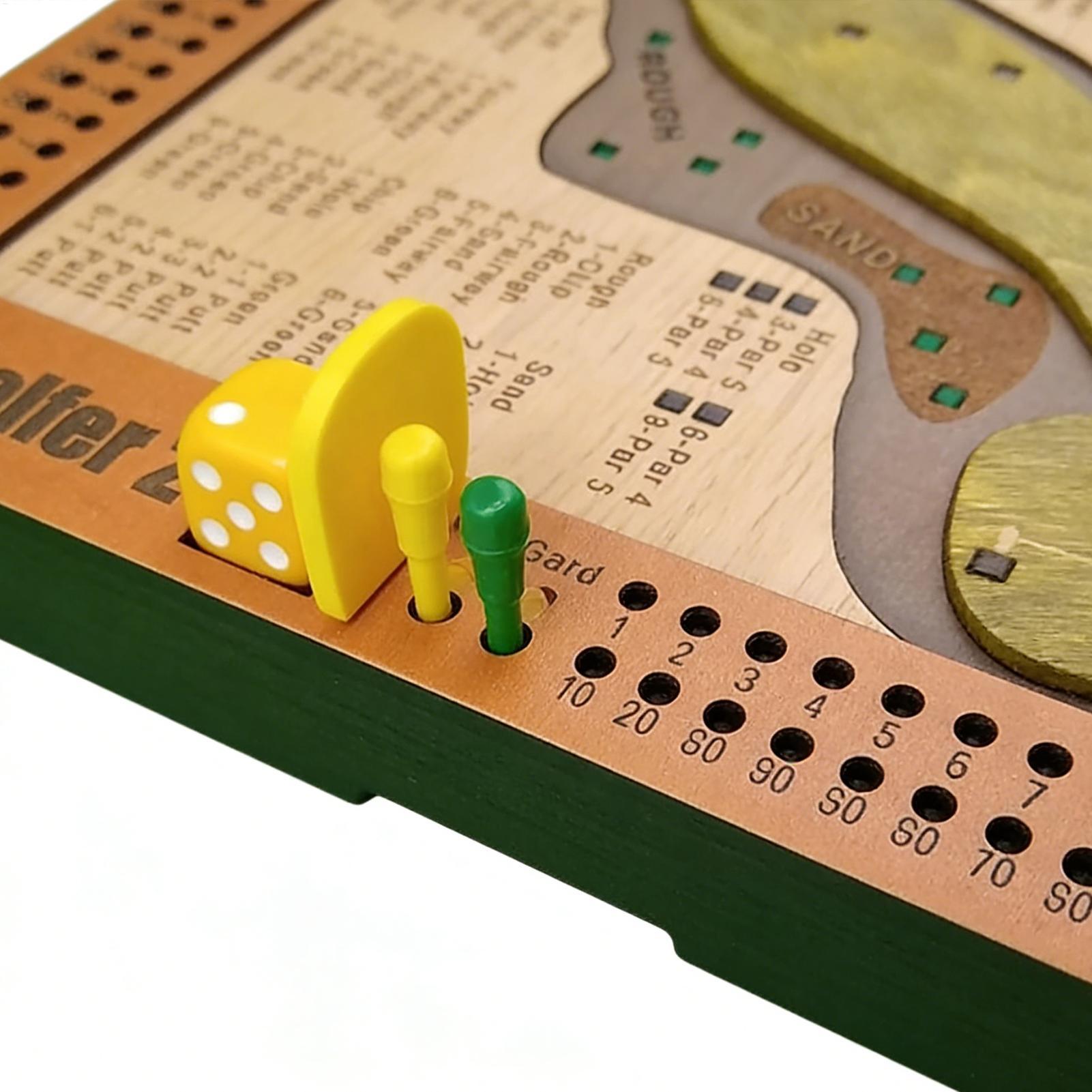 Golf Dice Game Wooden Challeng - Pinball Machine avis et prix
