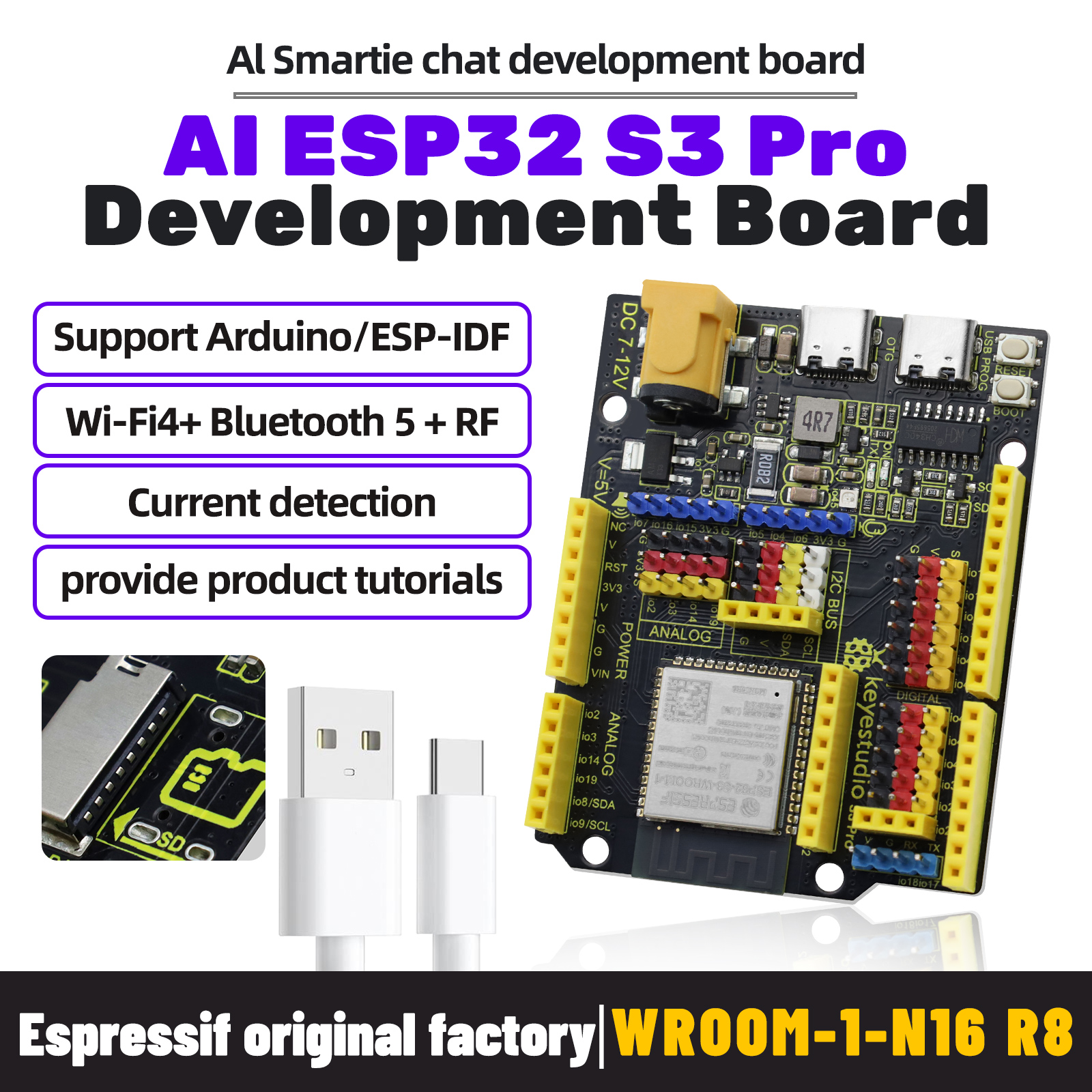 Kidsbits AI ESP32 S3 Pro Devel - Arduino Vending Machine Project avis et prix