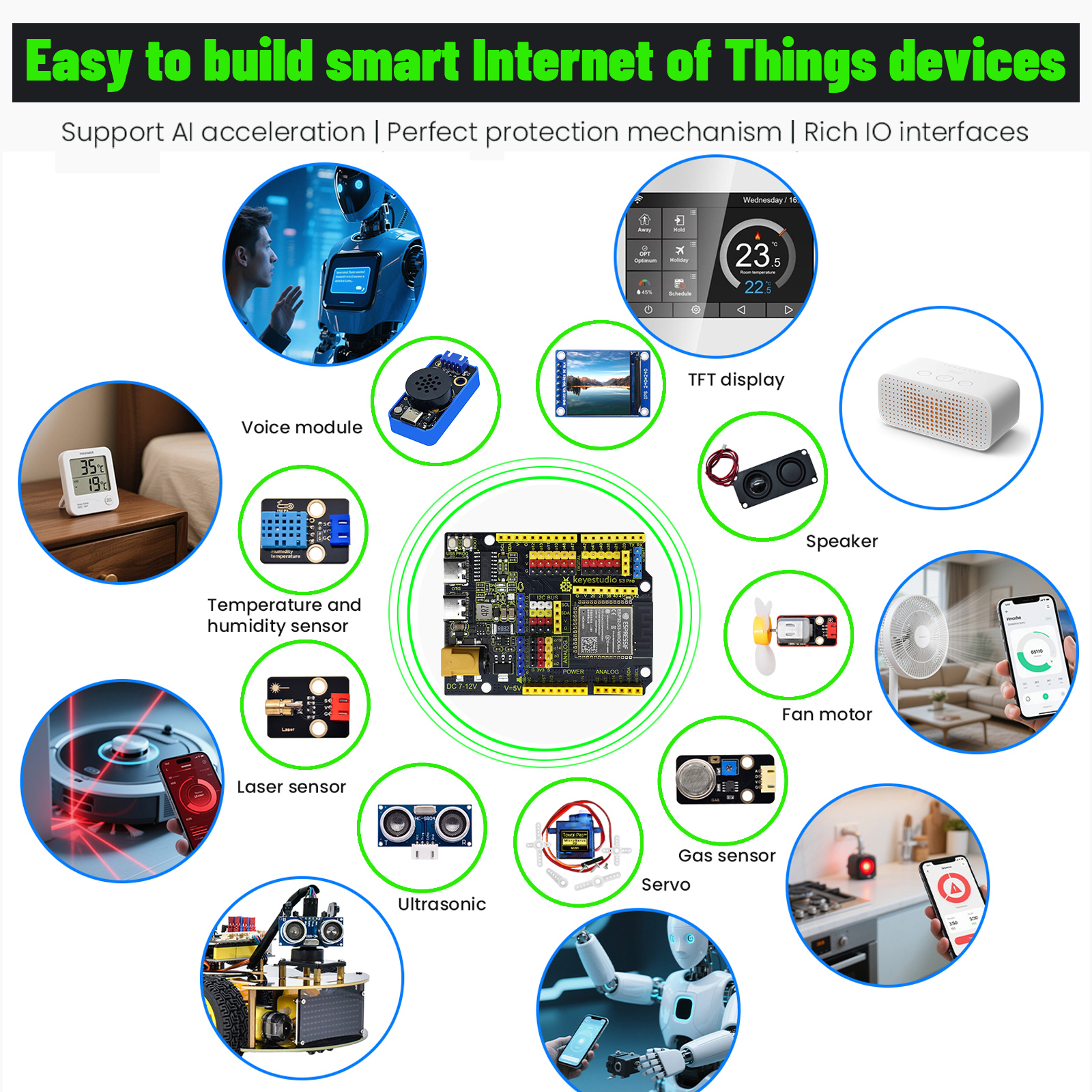 Kidsbits AI ESP32 S3 Pro Devel - Arduino Vending Machine Project avis et prix