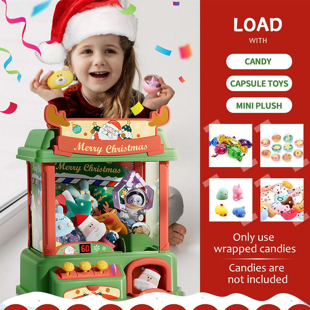 Christmas Claw Machine For Kid - Arcade Game Vending Machine avis et prix