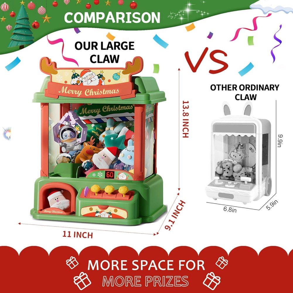 Christmas Claw Machine For Kid - Arcade Game Vending Machine avis et prix