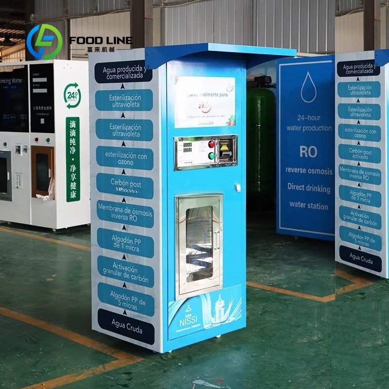 Purified water vending machine - Vending Machine Qr Code avis et prix