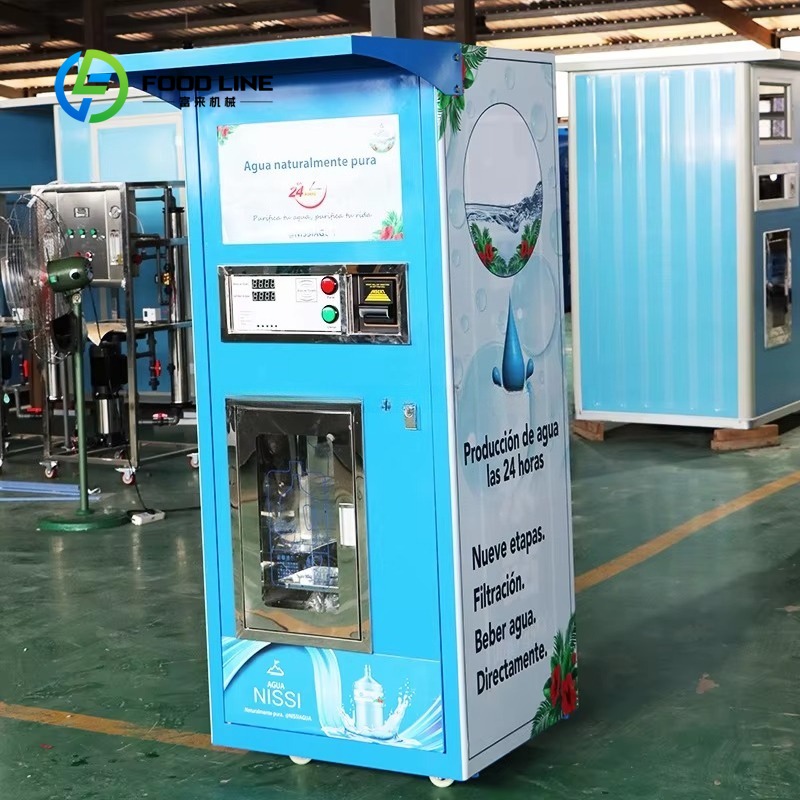 Purified water vending machine - Vending Machine Qr Code avis et prix