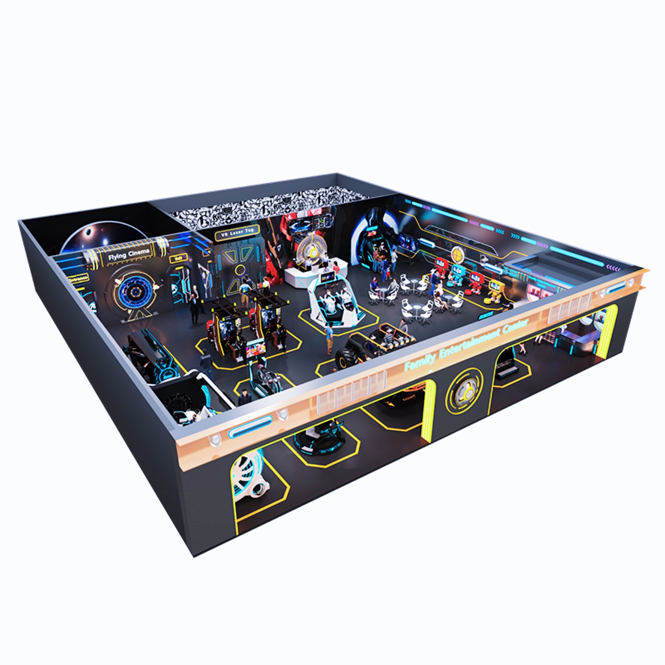 VR Amusement Park 5D 7D 9D Arc - Arcade Games & Vending Llc avis et prix