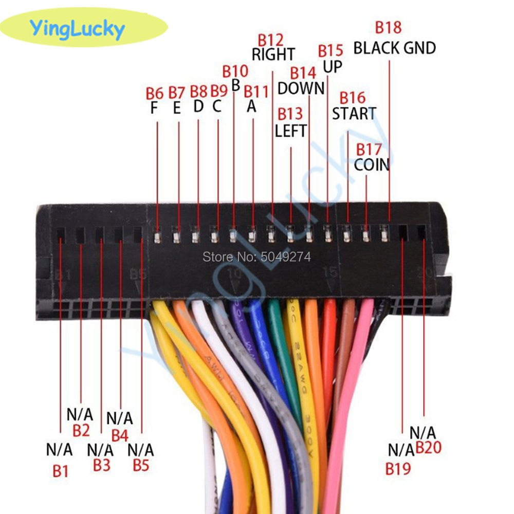 Arcade Cabinet 40-pin Wire Har - Arcade Vibes avis et prix