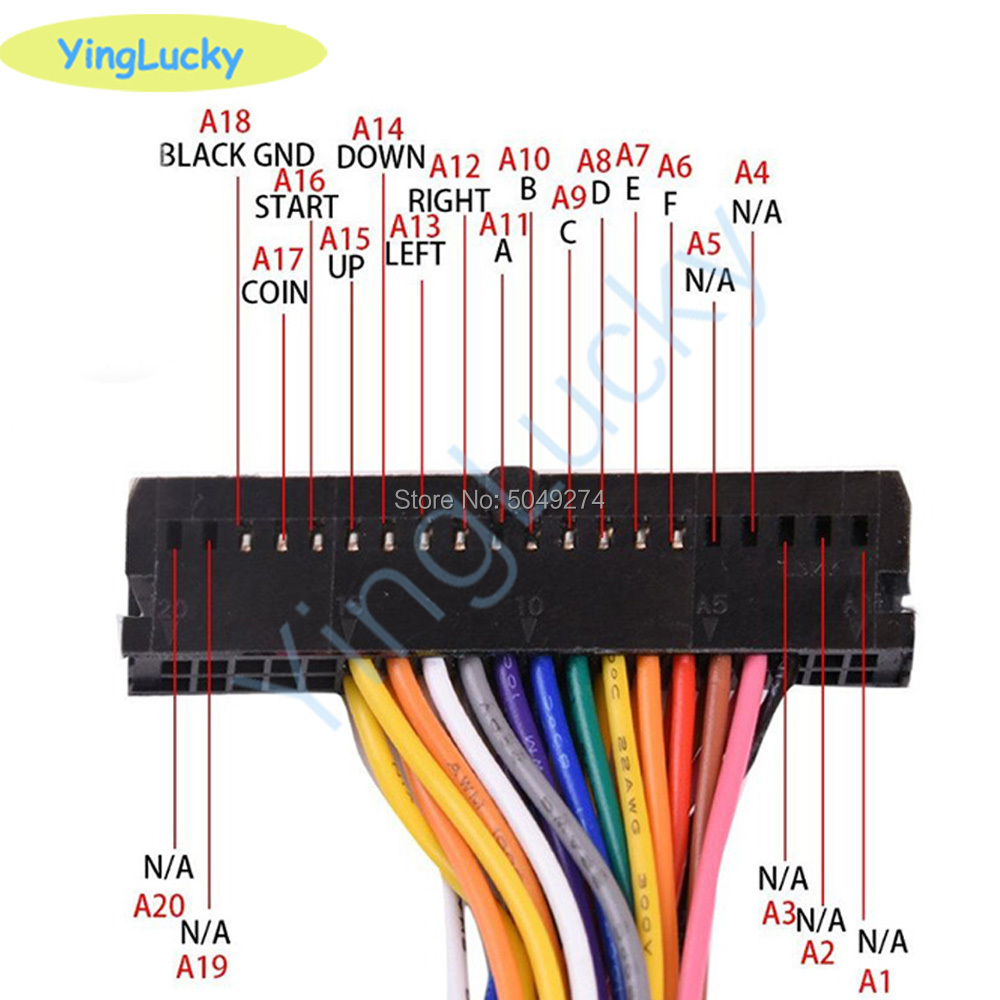 Arcade Cabinet 40-pin Wire Har - Arcade Vibes avis et prix