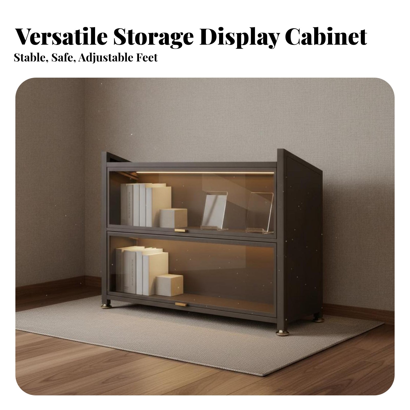 Figurine Display Cabinet Debri - Glass Cabinet Display avis et prix