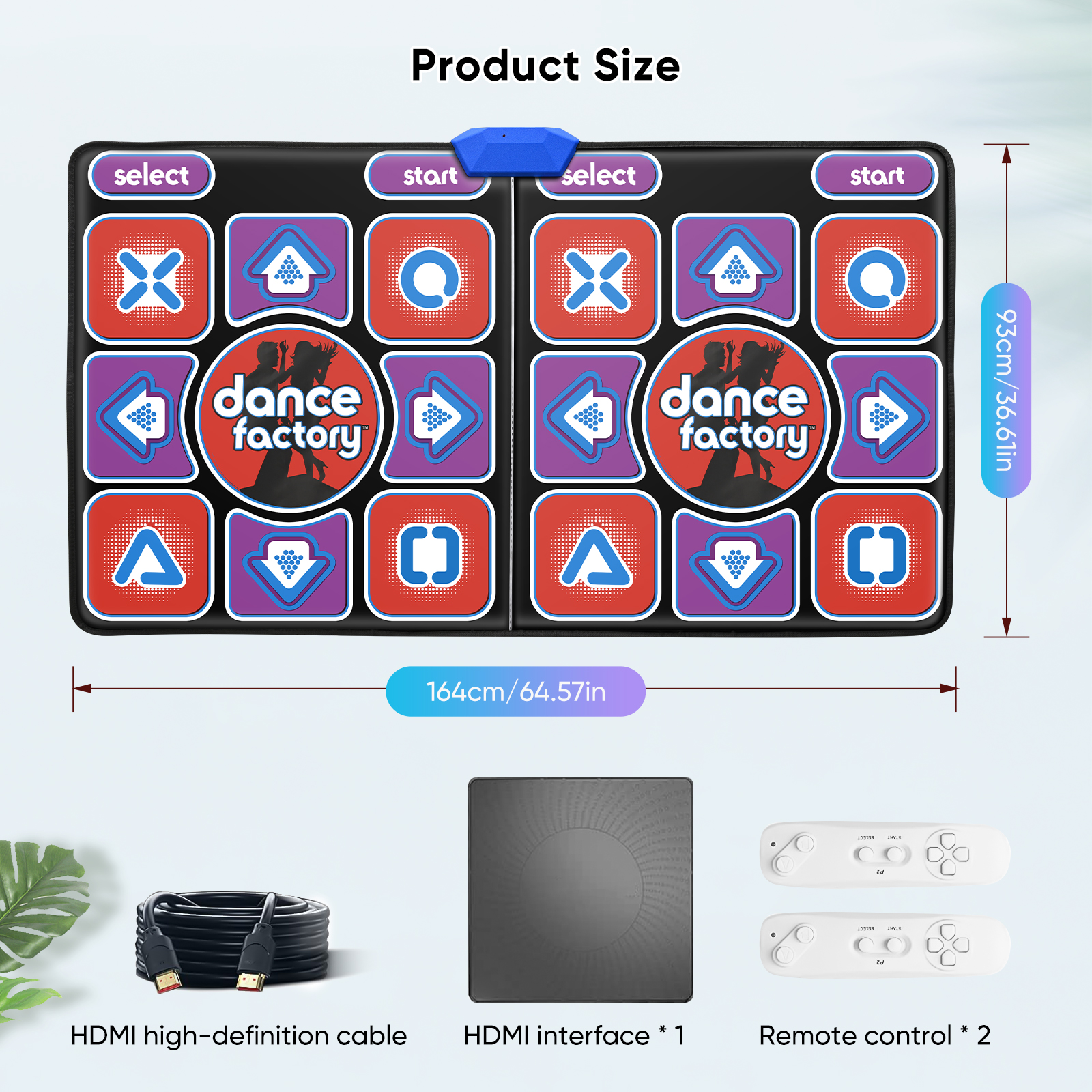 Double Users Dance Mat for Adu - Dance Pad Machine avis et prix
