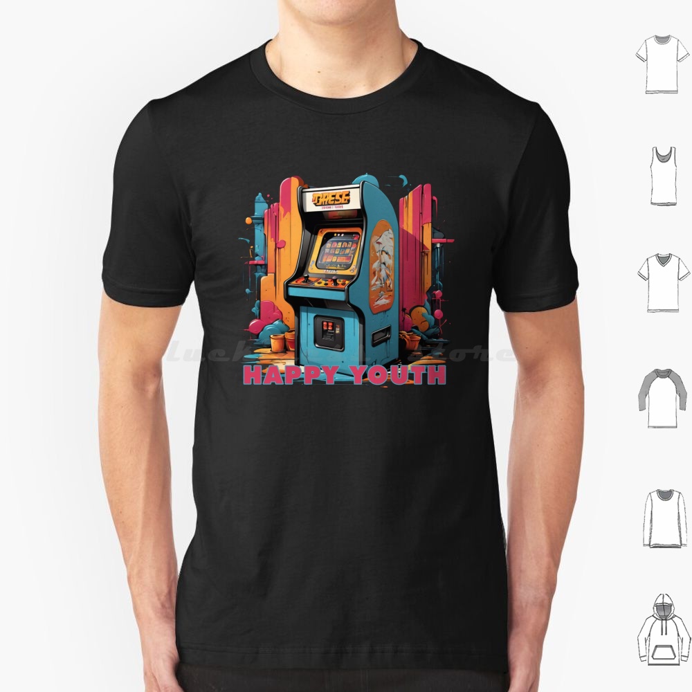 Happy Youth-Arcade T Shirt Men - Arcade No avis et prix