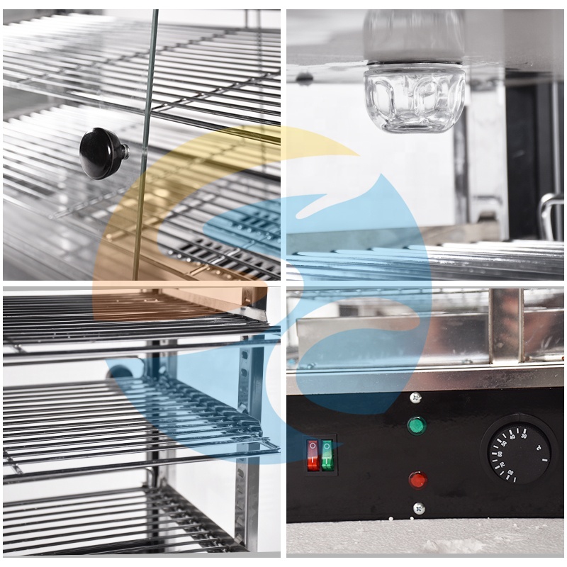 Counter Food Display Warmer Cu - Glass Cabinet Display avis et prix