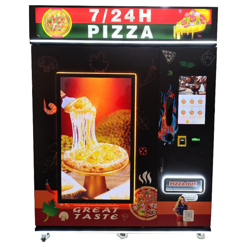 Custom Pizza Vending Machine S - Vending Machine Qr Code avis et prix