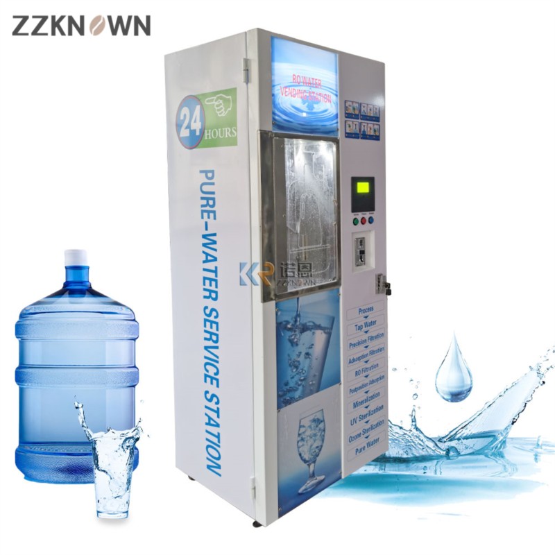 Customizable Ice and Water Ven - Vending Machine Qr Code avis et prix