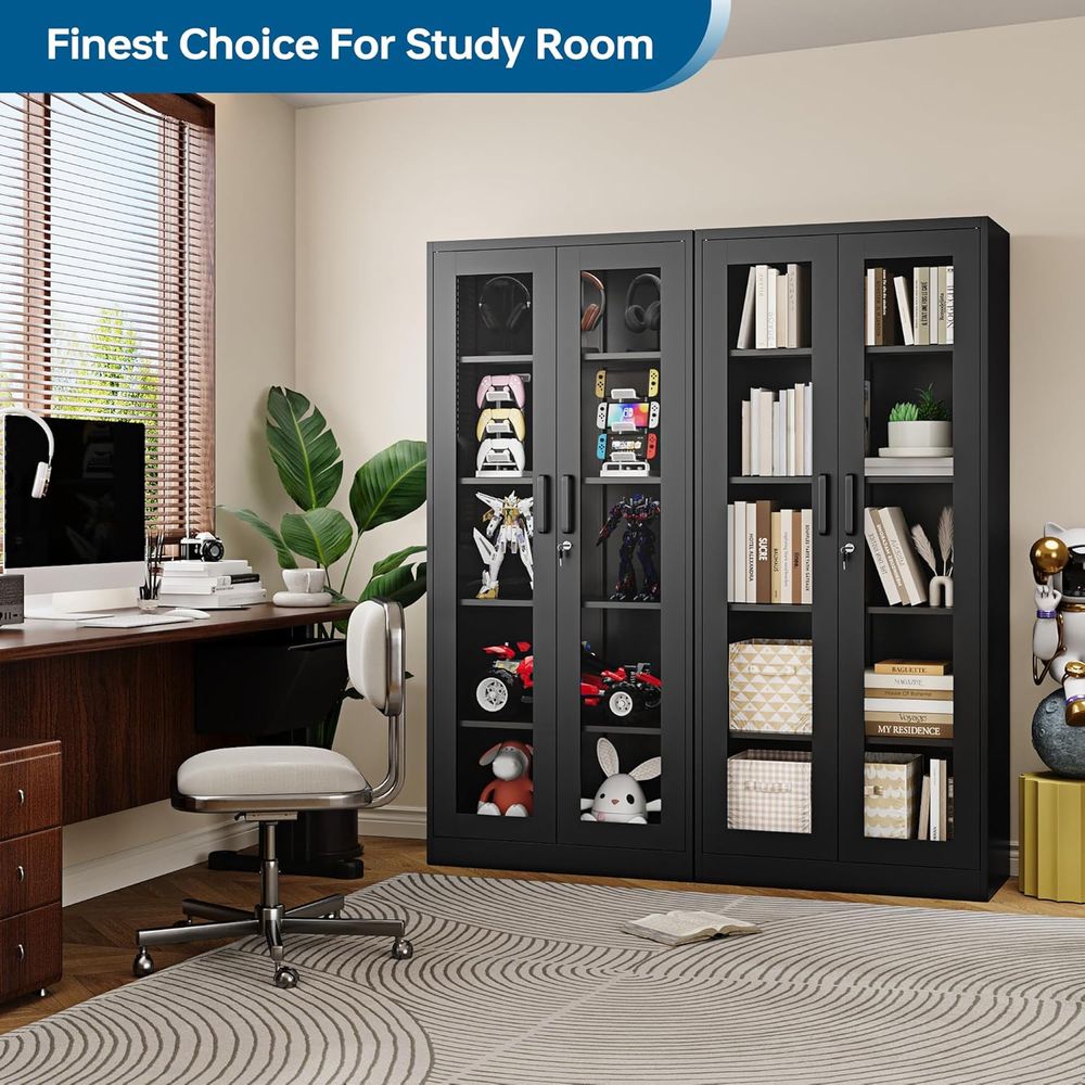 71 Metal Glass Display Cabinet - Glass Cabinet Display avis et prix