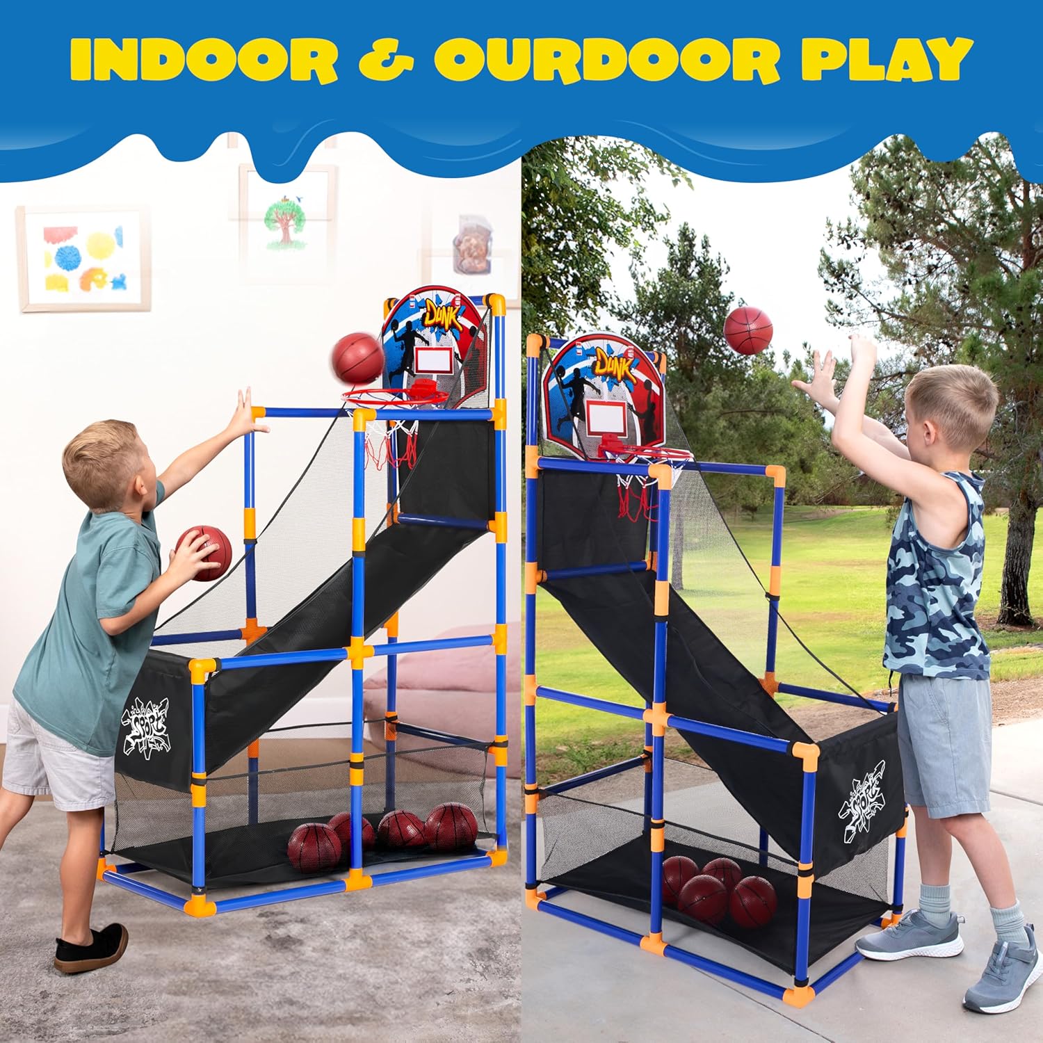 Arcade Basketball Game Set wit - Arcade Games & Vending Llc avis et prix