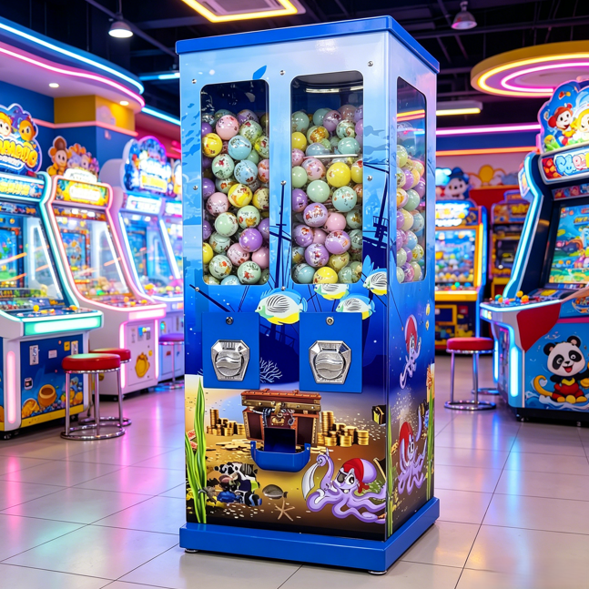 Dual Head Capsule Prize Vendin - Prize Capsule Toy Machine avis et prix