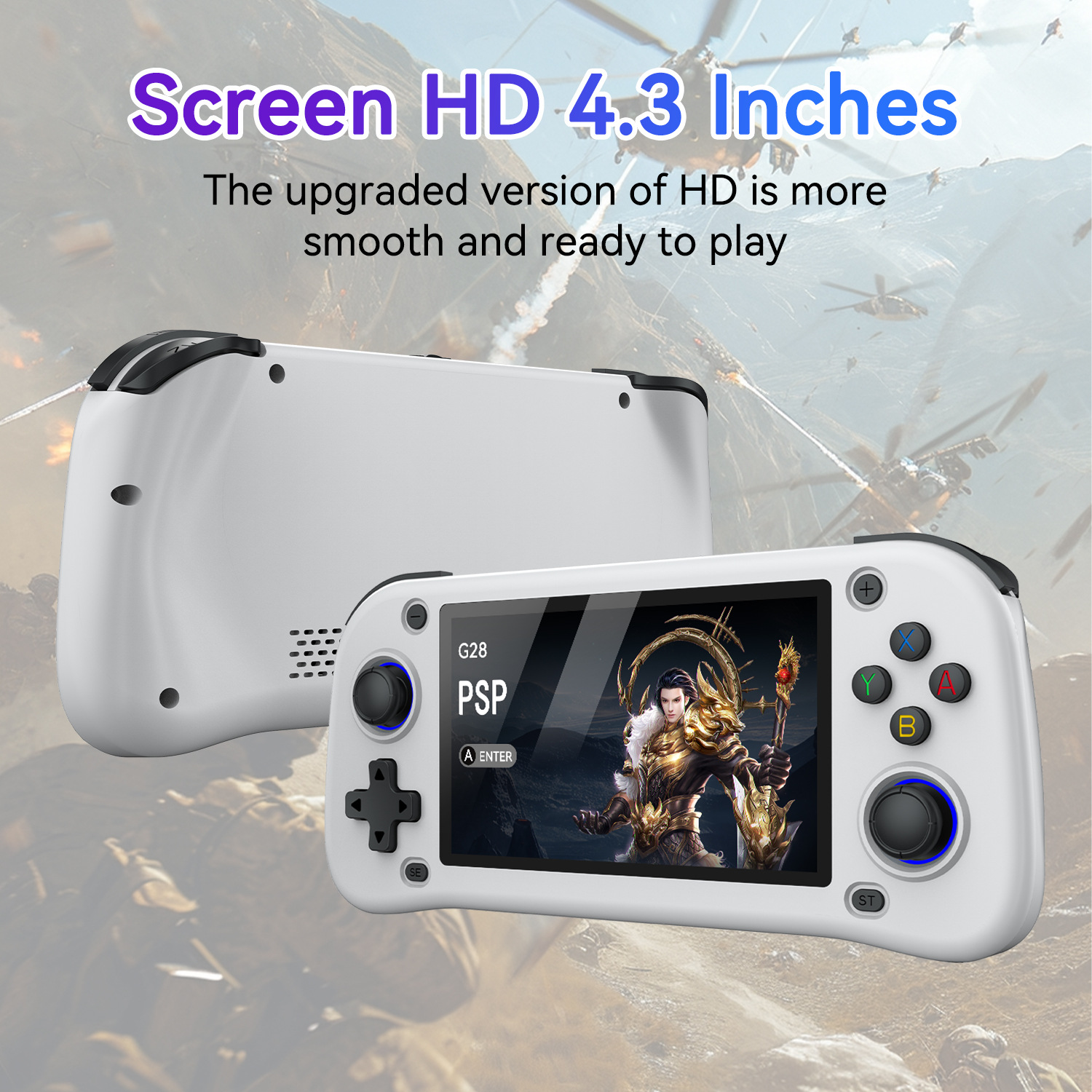 G28 game console 4.3-inch high - Arcade Vibes avis et prix