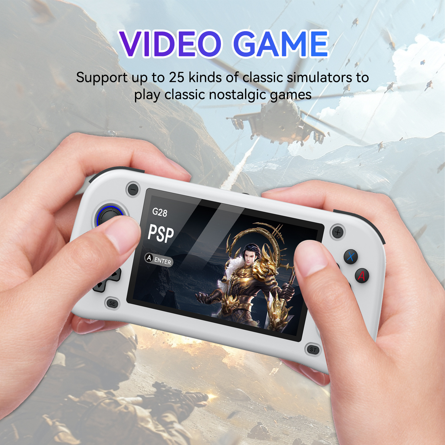 G28 game console 4.3-inch high - Arcade Vibes avis et prix