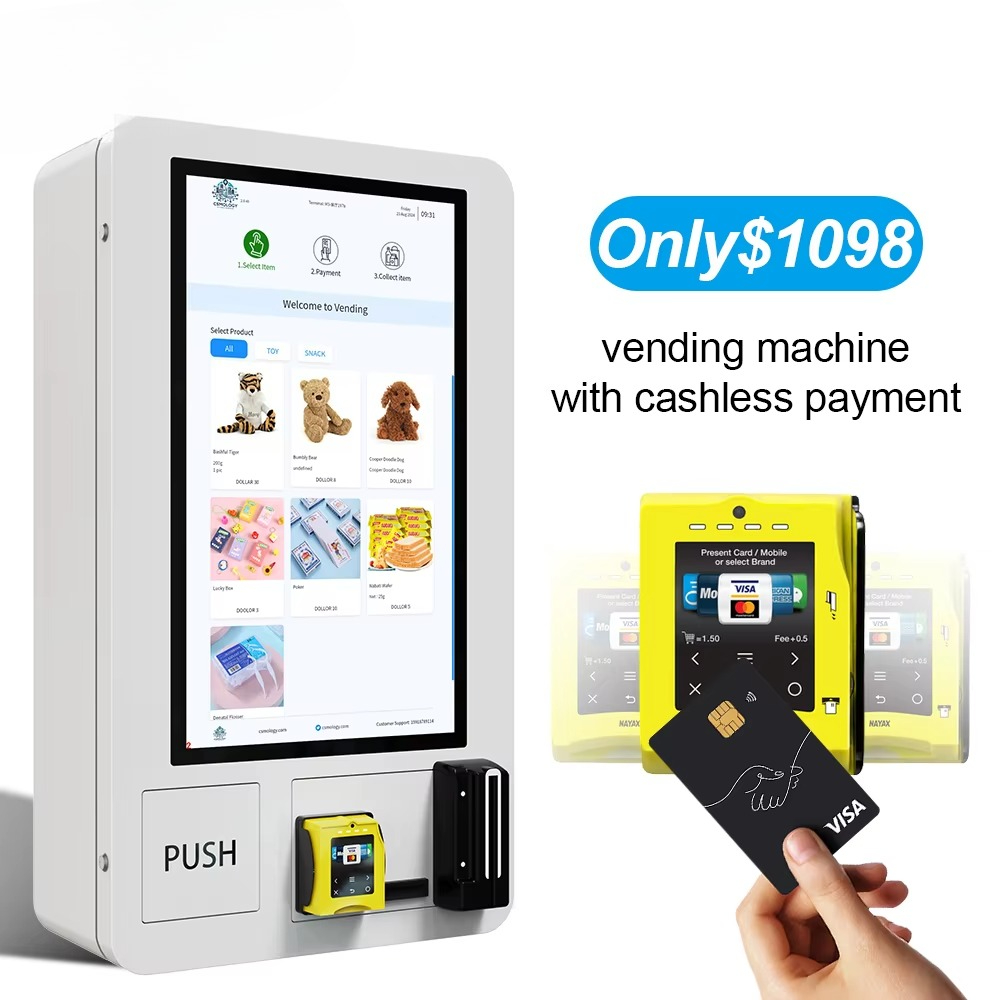 Small Metal Drinks Desktop Ven - Vending Machine Qr Code avis et prix