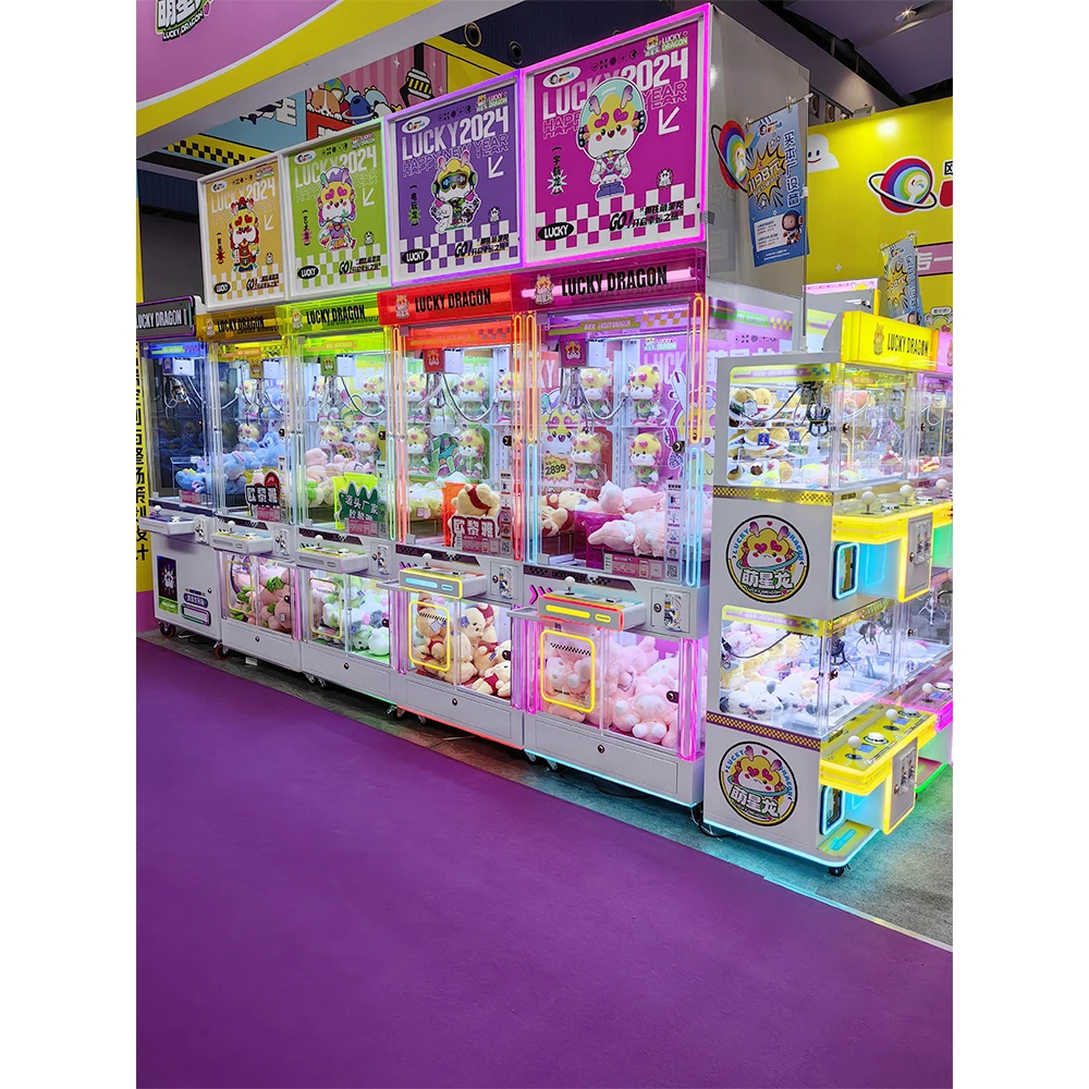 #New Colorful Claw Machine Luc - Arcade Toy Claw Vending Machine avis et prix