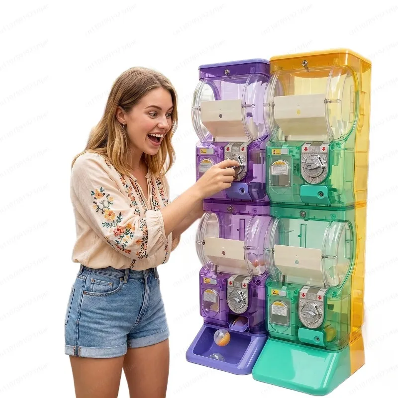 Transparent White Two Tier Gas - Arcade Vending Machines avis et prix