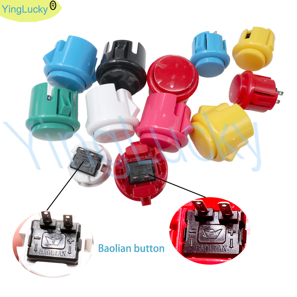 12pcs Arcade Push Button, Sanw - Coin Acceptor Selector avis et prix