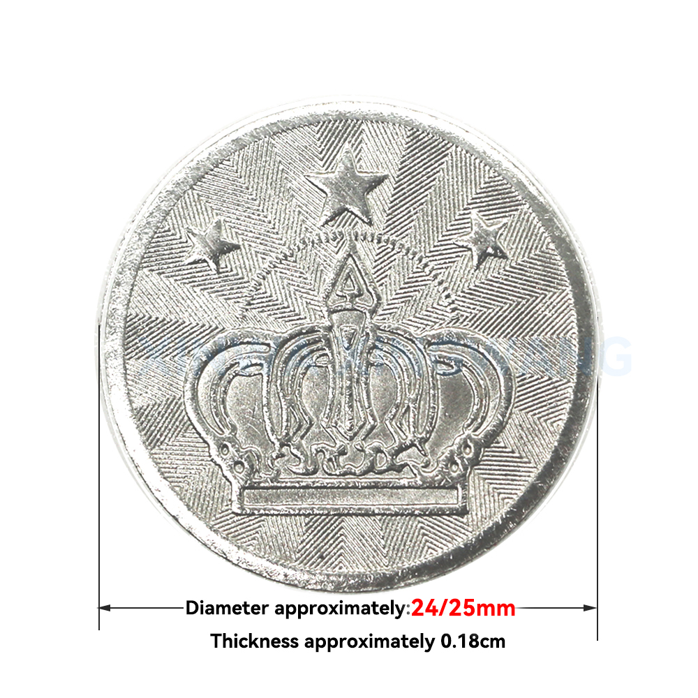 100PCS  Coins Tokens Stainless - Arcade Game Vending Machine avis et prix
