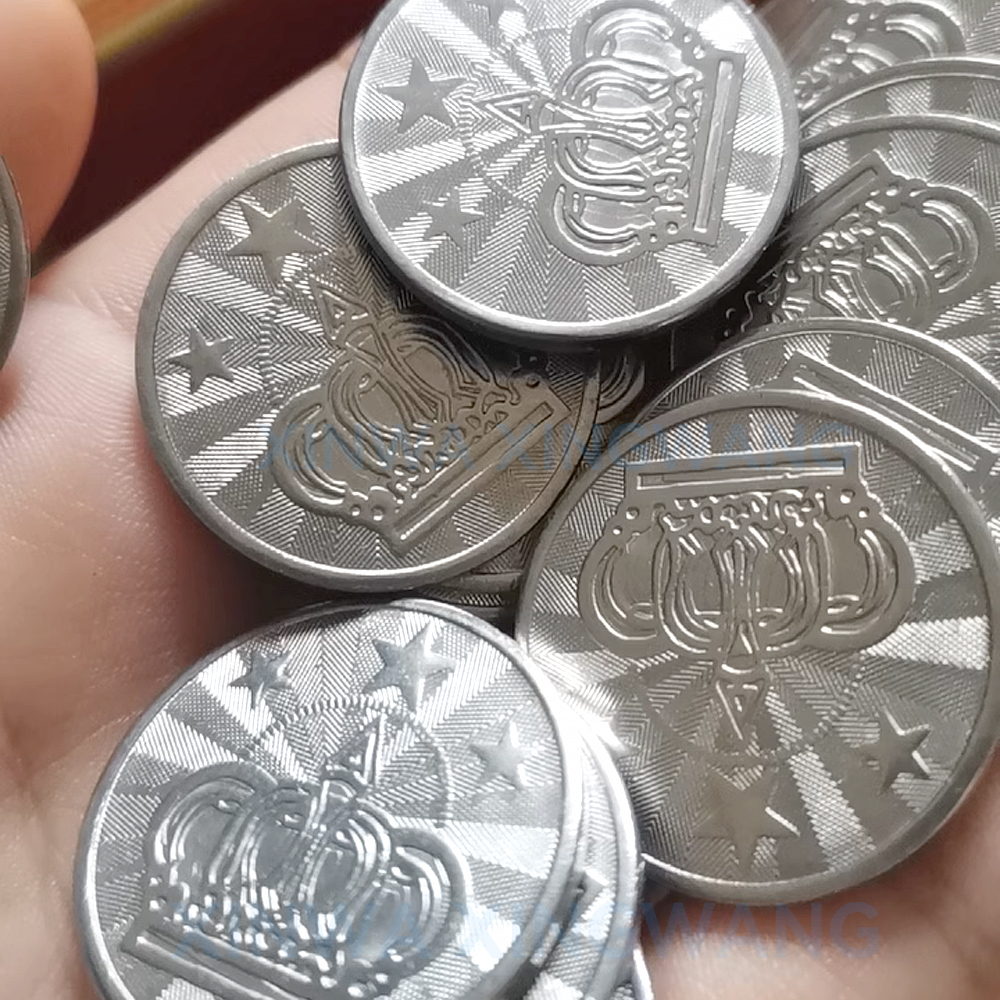 100PCS  Coins Tokens Stainless - Arcade Game Vending Machine avis et prix