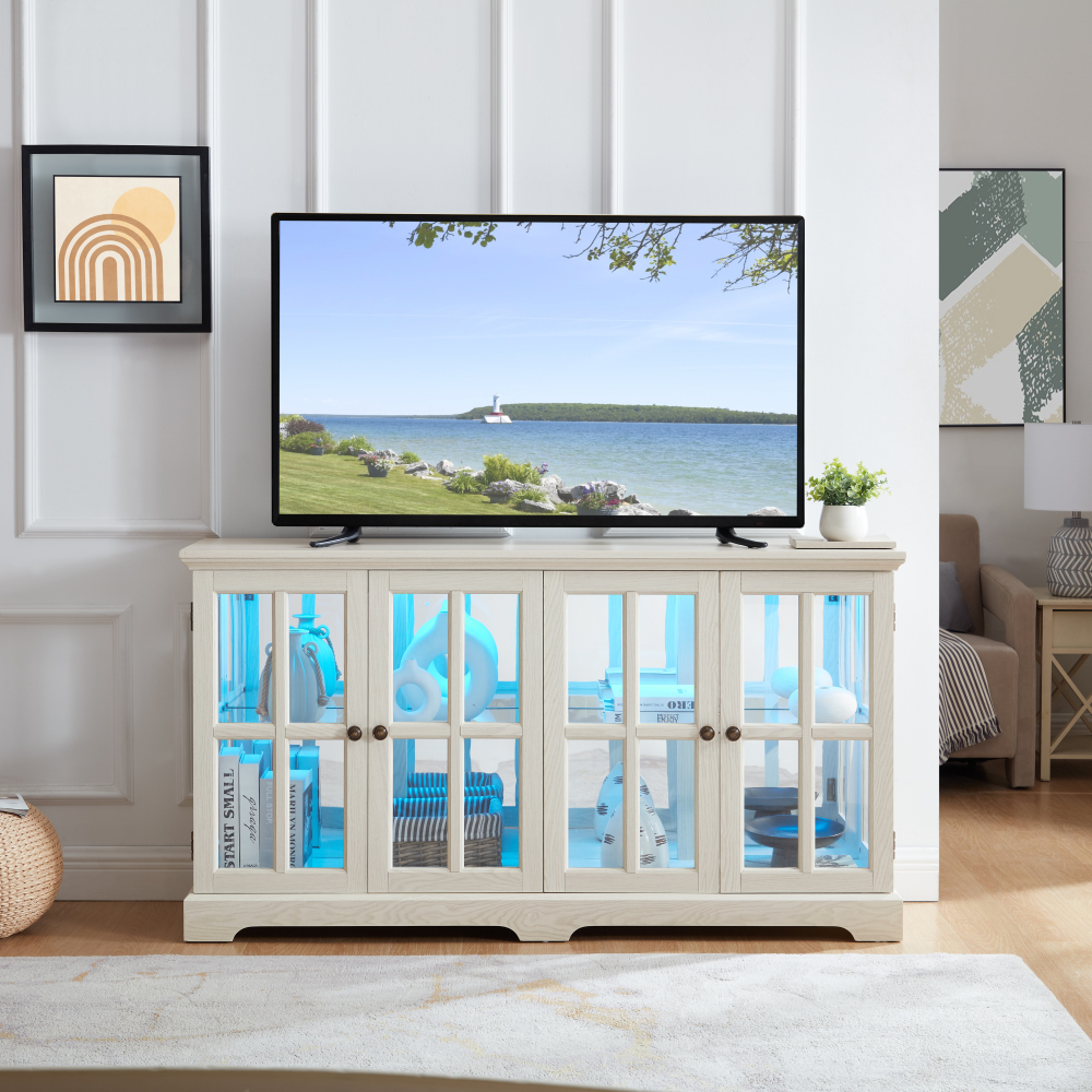 LED Curio Display Cabinet Vint - Glass Cabinet Display avis et prix