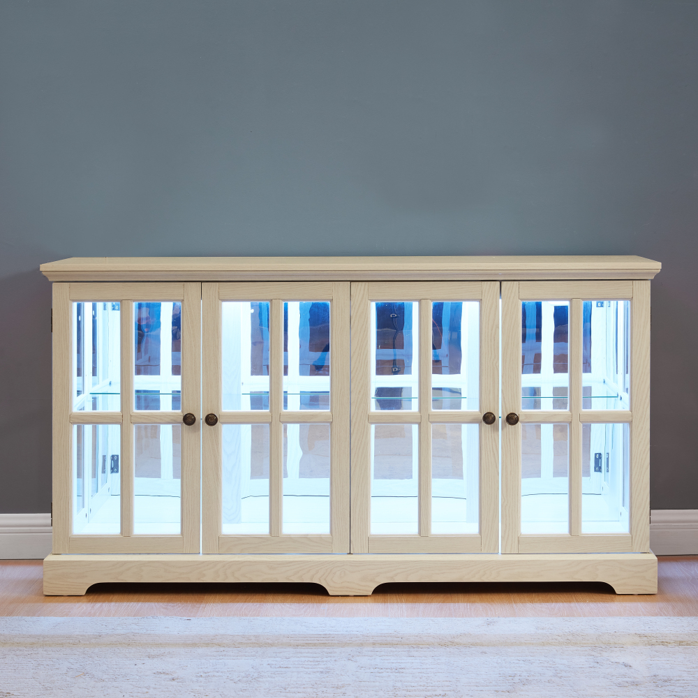 LED Curio Display Cabinet Vint - Glass Cabinet Display avis et prix