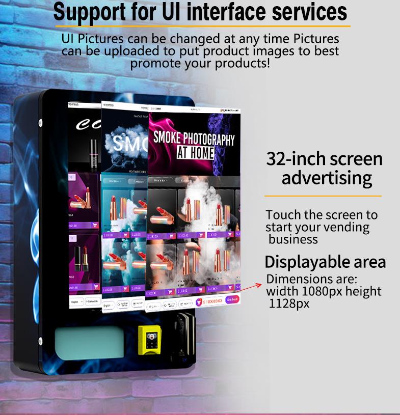 Export Wall-mounted Mini Cigar - Vending Machine Qr Code avis et prix