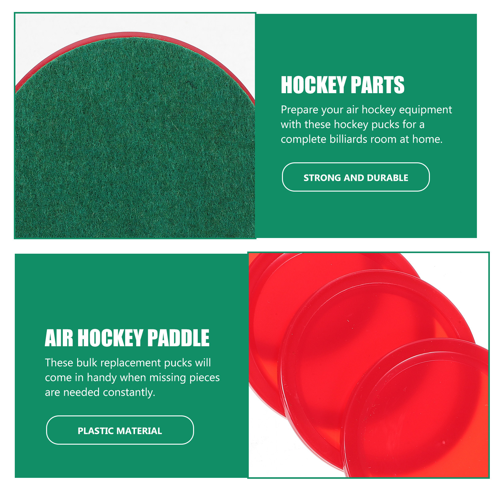 8Pcs 76Mm Air Hockey Pucks Sli - Air Hockey Table avis et prix