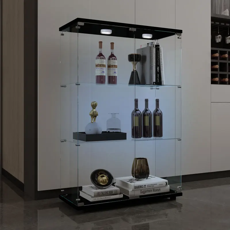 Tempered Glass Display Cabinet - Glass Cabinet Display avis et prix