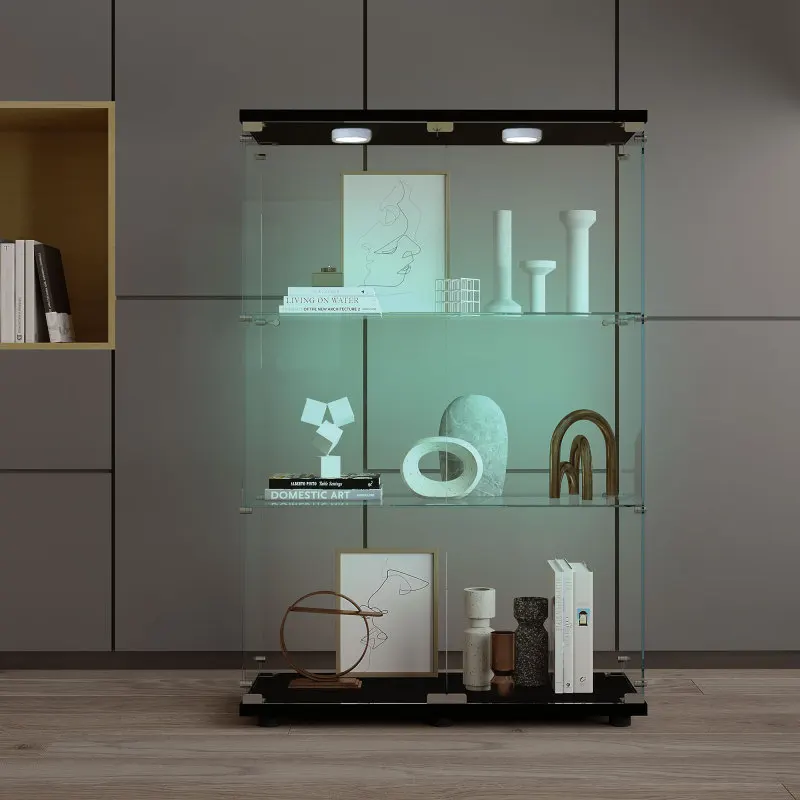 Tempered Glass Display Cabinet - Glass Cabinet Display avis et prix