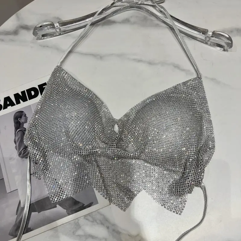 Shiny Diamond Tanks Tops Decor - Dance Pad Machine avis et prix
