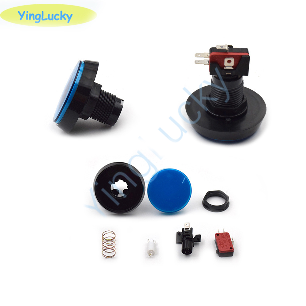 10pcs Arcade Button 60MM  LED  - Coin Acceptor Selector avis et prix