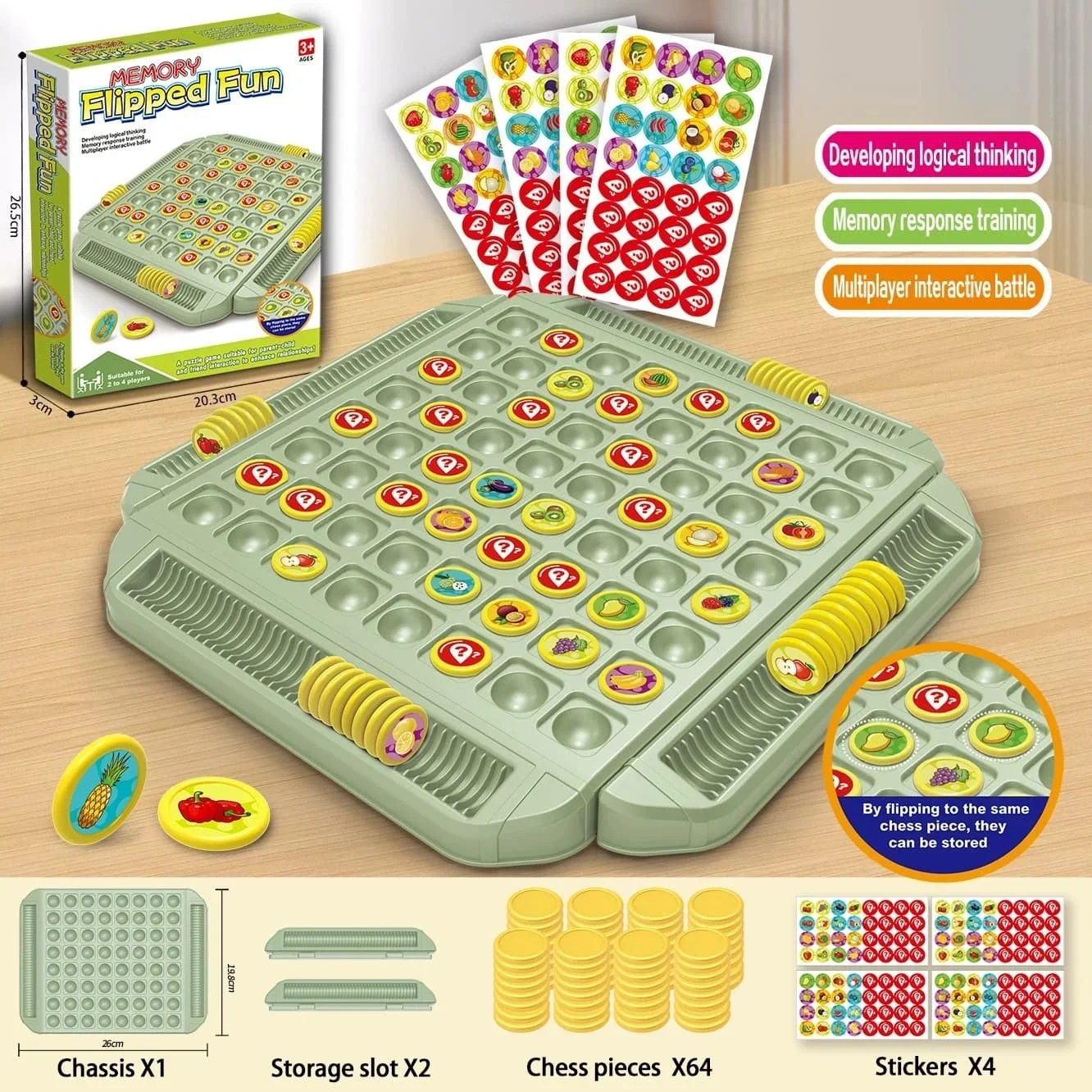 Fruit Flip Chess Memory Match  - Pinball Machine avis et prix