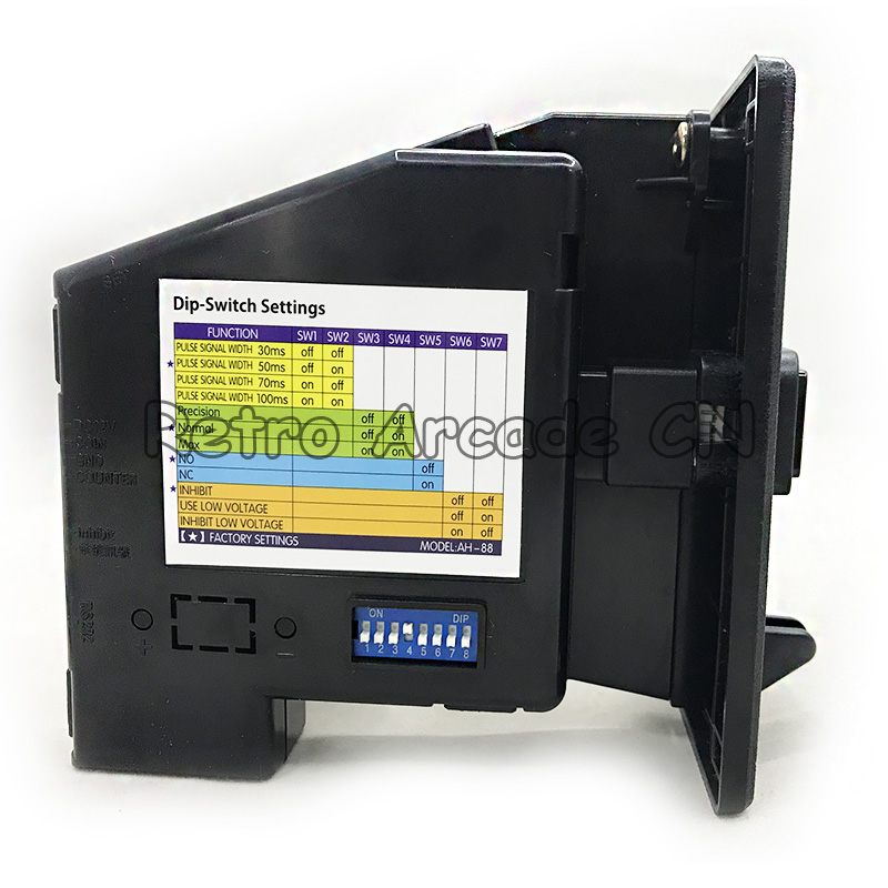 CL LED Logo Multi Coin Accepto - Arcade Game Vending Machine avis et prix