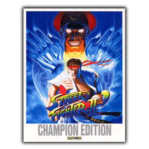 STREET FIGHTER 2 METAL SIGN PL - Arcade Games & Vending Llc avis et prix