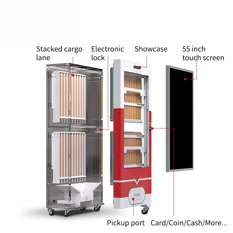 Customizable Vending Bar Outdo - Vending Machine Qr Code avis et prix
